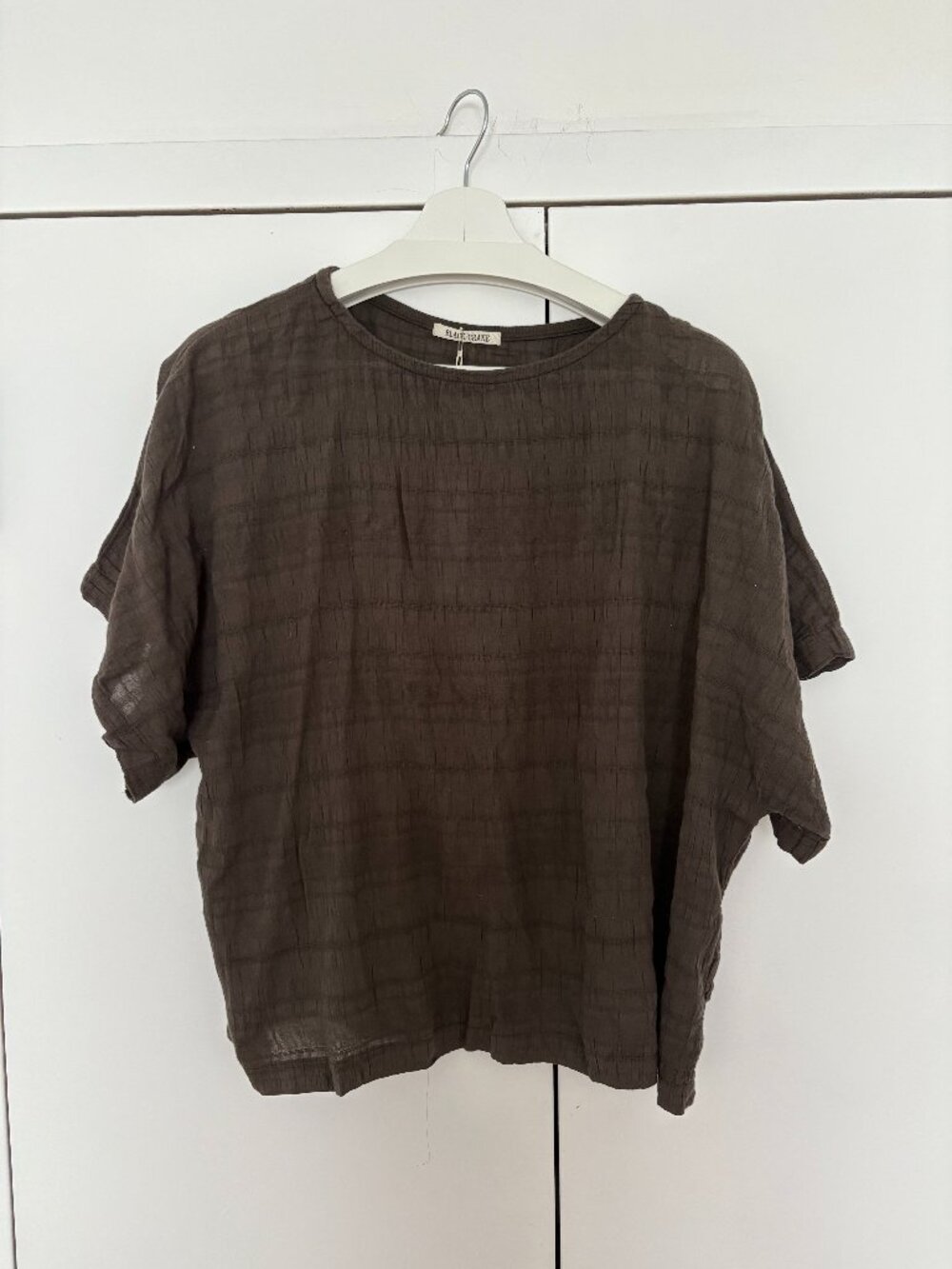 Black Crane NWT Crinkle Tunic
